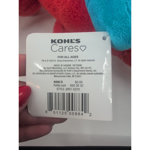 Dr Seuss Character Plush Toys Set of 3 Horton Hears a Who Lorax Fox in Socks - Picture 7 of 8